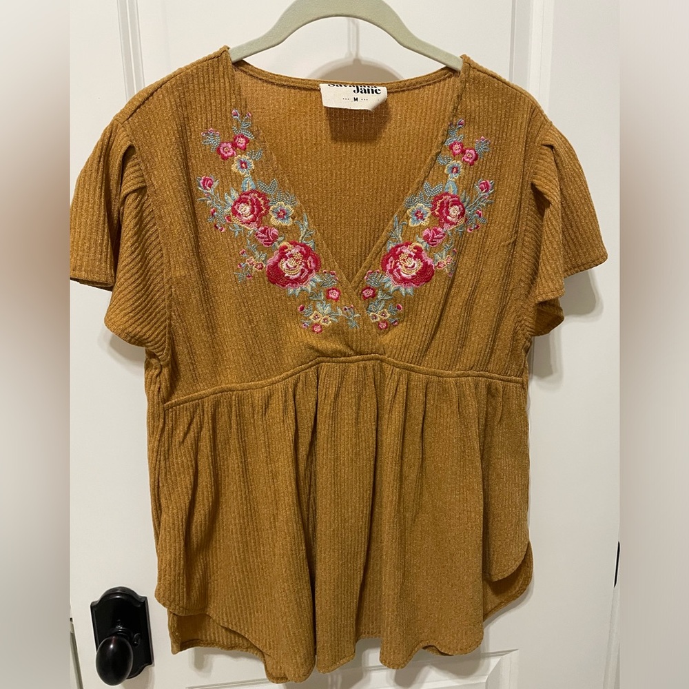 Savanna Jane embroidered top